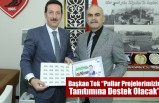 Başkan Tok “Pullar Projelerimizin Tanıtımına Destek Olacak”