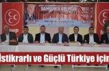 İstikrarlı ve Güçlü Türkiye için