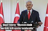 Binali Yıldırım: