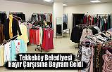 Tekkeköy Hayır Çarşısında Bayram Hareketliliği