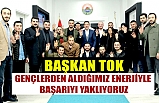 Ak Parti İlkadım Gençlik Kolları Tok'u Ziyaret Etti…