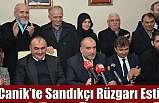 Canik’te Sandıkçı Rüzgarı Esti