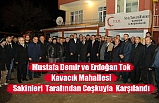 Demir ve Tok'a Çoşkulu Karşılama