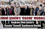 Gençlik Caddesi Esnafından Başkan Şahin'e, ilçenin 'temsili' anahtarı verildi