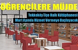 Tekkeköy İlçe Halk Kütüphanesinde Sona Gelindi