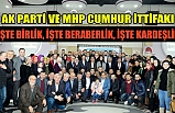 İŞTE BİRLİK, İŞTE BERABERLİK, İŞTE KARDEŞLİK…