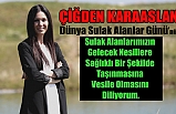 KARAASLAN: SULAK ALANLARIMIZI KORUMAK DOĞAL ZENGİNLİĞİMİZE SAHİP ÇIKMAKTIR