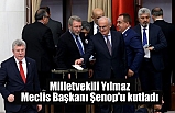 Milletvekili Yılmaz, Meclis Başkanı Şentop'u kutladı