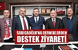 Sarıcaoğlu'na Derneklerden Destek Ziyareti