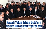 Usta'nın Havza Seçim Koordinasyon Merkezi'ne ziyaret