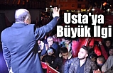 Usta'ya büyük ilgi