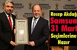 Yerel seçim yolunda teşkilat eğitimleri programı Samsun'da yapıldı