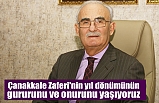 Milletvekili Yılmaz:18 Mart Şehitleri Anma Günü Ve Çanakkale Zaferi kutlama mesajı
