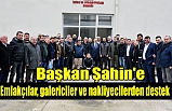 Başkan Şahin'e 3 koldan destek!