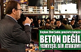 Başkan Zihni Şahin, gençlerle buluştu 'BETON DEĞİL YEMYEŞİL BİR ATAKUM!..'
