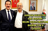 İLKADIM BELEDİYESİ ESKİ BAŞKANI AKKOYUNLU’DAN BAŞKAN TOK’A ZİYARET