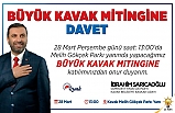 KAVAK'da BÜYÜK GÜN YARIN