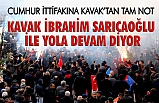 KAVAK’TA ŞÖLEN HAVASINDA MİTİNG