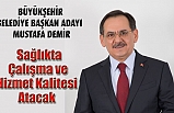 Mustafa Demir, hastane personeli ile buluştu