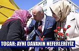 TOGAR: AYNI DAVANIN NEFERLERİYİZ