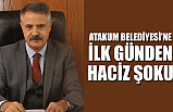 ATAKUM BELEDİYESİ’NE İLK GÜNDEN HACİZ ŞOKU