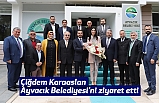 Çiğdem Karaaslan Ayvacık Belediyesi'ni ziyaret etti
