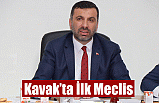 Kavak’ta İlk Meclis