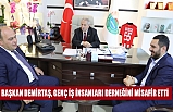 BAŞKAN DEMİRTAŞ, GENÇ İŞ İNSANLARI DERNEĞİNİ MİSAFİR ETTİ