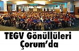 TEGV Gönüllüleri Çorum’da