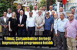 Yılmaz, Çarşambalılar derneği bayramlaşma programına katıldı