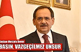 Başkan Mustafa Demir: 'BASIN, VAZGEÇİLMEZ UNSUR...'