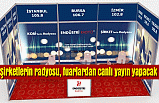 Şirketlerin radyosu, fuarlardan canlı yayın yapacak