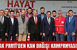AK Parti'den kan bağışı kampanyası