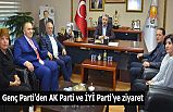 Genç Parti’den AK Parti ve İYİ Parti’ye ziyaret