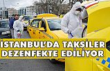 İstanbul Taksileri Dezenfekte Edildi