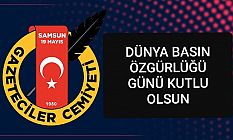Başkan Yusuf Ziya Çakır: '3 MAYIS ÖZGÜR BASIN, MUTLU TOPLUM DEMEKTİR'