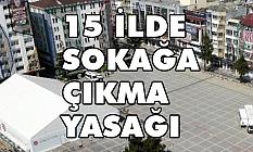 Hafta Sonu Sokağa Çıkma Yasağı