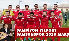 Şair Oktay Zerrin' den Şampiyon Yılport Samsunspor 2020 Marşı