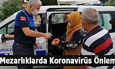 Mezarlıklarda Koronavirüs Önlemi