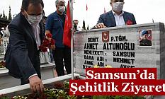 Samsun’da Şehitlik Ziyareti