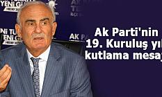 Ak parti'nin 19. Kuruluş yılı kutlama mesajı