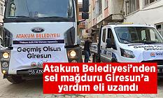 Atakum Belediyesi’nden sel mağduru Giresun’a yardım eli uzandı