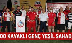 500 KAVAKLI GENÇ YEŞİL SAHADA