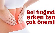 Bel fıtığında erken tanı çok önemli!
