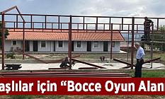 Yaşlılar için “Bocce Oyun Alanı”