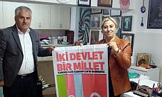Başkan Demirtaş, Muhtarlıklara Azerbaycan Bayrağı Gönderdi