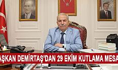 BAŞKAN DEMİRTAŞ’DAN 29 EKİM KUTLAMA MESAJI