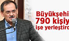 Büyükşehir 790 kişiyi işe yerleştirdi