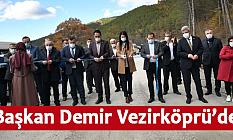 Başkan Demir Vezirköprü’de