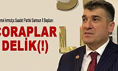 ÇORAPLAR DELİK(!)